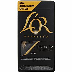 Καφές L'OR espresso ristretto σε κάψουλες (10x5,2g)