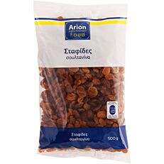 Σταφίδες σουλτανίνα ARION FOOD εισαγωγής (500g)