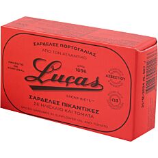 Σαρδέλες LUCAS πικάντικη τομάτα (125g)