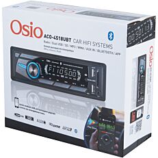 Ηχοσύστημα OSIO αυτοκινήτου ACO-4518UBT USB/SD/BT/AUX/3 