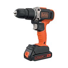 Δραπανοκατσάβιδο BLACK & DECKER BDCD18 με μπαταρία 1,5AH και φορτιστή 18V 