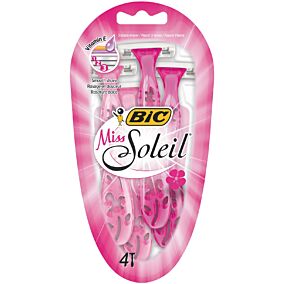 Ξυραφάκια BIC miss soleil μιας χρήσης (4τεμ.)