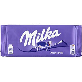 Σοκολάτα MILKA Alpine Milk γάλακτος (100g)