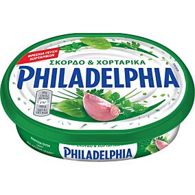 Τυρί PHILADELPHIA με σκόρδο και χορταρικά (200g)