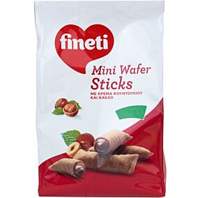 Γκοφρέτα FINETI Mini Wafer Sticks με πραλίνα (100g)