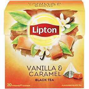 Τσάι LIPTON με άρωμα καραμέλα βανίλια (20x1,7g)