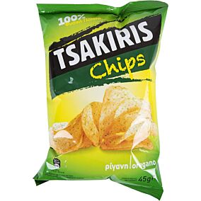 Πατατάκια TSAKIRIS τσιπς ρίγανη (45g)