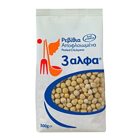 Ρεβύθια 3 ΑΛΦΑ αποφλοιωμένα (500g)