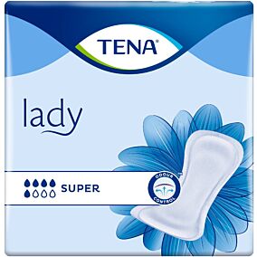 Σερβιέτες TENA Lady super για την ακράτεια (15τεμ.)