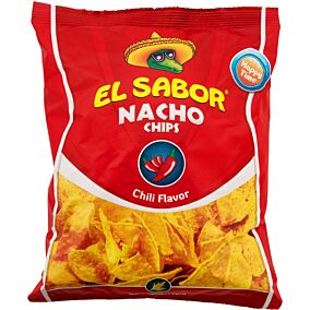 Τσιπς τορτίγια NACHO CHIPS chili (100g)