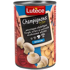 Κονσέρβα LUTECE μανιτάρια ολόκληρα (400g)