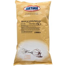 Mousse AKTINA με γεύση φράουλα (2kg)