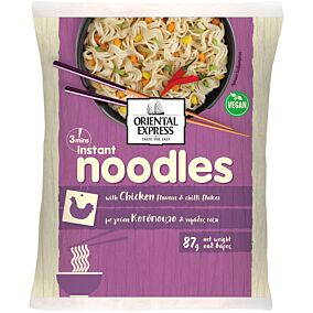 Noodles ORIENTAL EXPRESS κοτόπουλο και τσίλι 3' (87g)