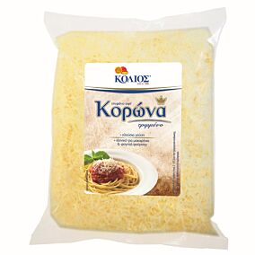 Τυρί KOLIOS Κορώνα ημίσκληρο τηγμένο τριμμένο (1kg)