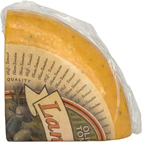 Τυρί EUROFOOD gouda με ελιά, τομάτα Ολλανδίας (~2,5kg)