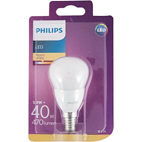 Λάμπα PHILIPS LED 40W E14 θερμό φως