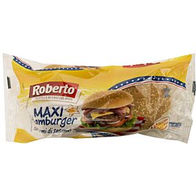 Ψωμί ROBERTO για burger maxi (4x300g)