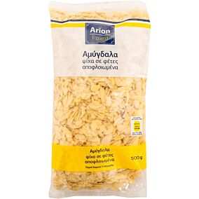 Αμύγδαλα ARION FOOD ψίχα, σε φέτες, αποφλοιωμένα (500g)