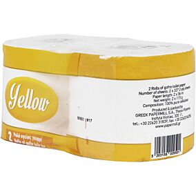 Χαρτί υγείας YELLOW (2x115g)