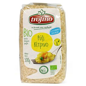 Ρύζι TROFINO Bio κίτρινο Ελληνικό (500g)