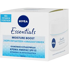 Κρέμα ημέρας NIVEA Essentials για κανονική, για μεικτή επιδερμίδα  (50ml)