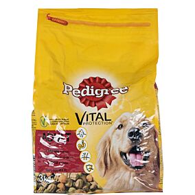 Τροφή PEDIGREE σκύλου adult με μοσχάρι και λαχανικά (3kg)