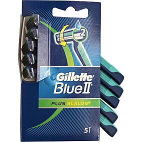 Ξυραφάκια GILLETTE blue ii plus slalom μιας χρήσης (5τεμ.)