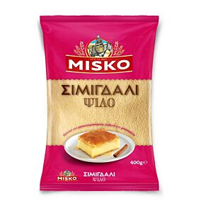 Σιμιγδάλι MISKO ψιλό σκληρού σιταρίου (400g)