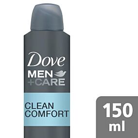 DOVE αποσμητικό σώματος  Men Clean Comfort, σε σπρέι 150ml