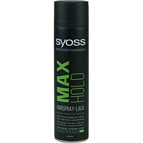 Λακ μαλλιών SYOSS max hold (400ml)