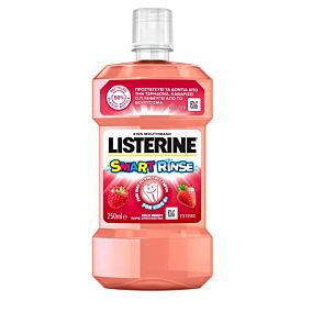 Στοματικό διάλυμα LISTERINE Smart Rinse Mild Berry για παιδιά 6+ (250ml)