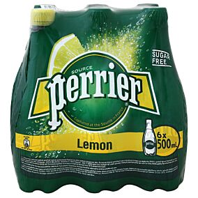 Νερό PERRIER ανθρακούχο lemon (6x500ml)