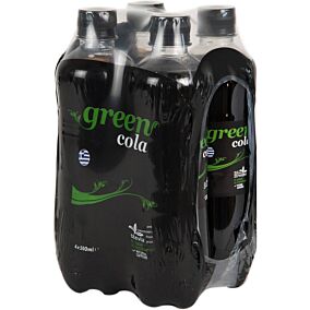 Αναψυκτικό GREEN COLA 0% (4x500ml)