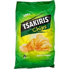 Πατατάκια TSAKIRIS τσιπς ρίγανη (400g)