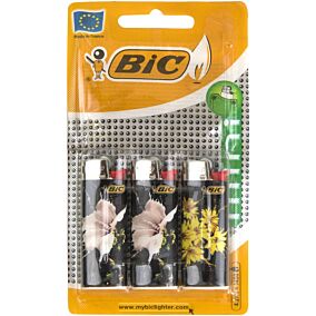 Αναπτήρες BIC mini με σχέδια (3τεμ.)