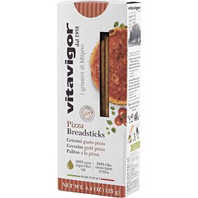 Κριτσίνια VITA VIGOR pizza & έξτρα παρθένο ελαιόλαδο (125g)