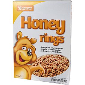 Δημητριακά BONORA Honey Rings (375g)