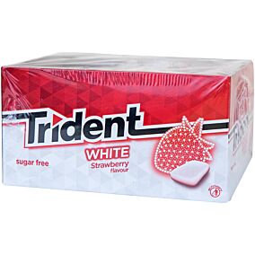 Τσίχλες TRIDENT White Mini φράουλα (100τεμ.)