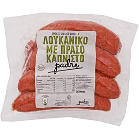 Λουκάνικα PADRE χωριάτικα μερίδας με πράσο (1kg)