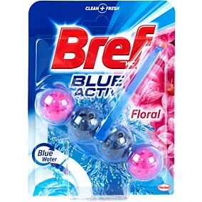 Αποσμητικό τουαλέτας BREF block blue active floral