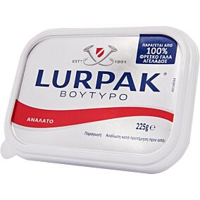 Βούτυρο LURPAK ανάλατο (225g)