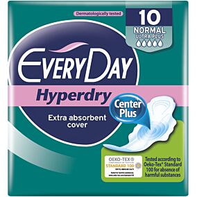 Σερβιέτες EVERYDAY Hyperdy Ultra Plus Center με φτερά (10τεμ.)