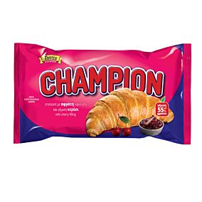 Κρουασάν CHAMPION με γέμιση κεράσι (70g)