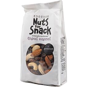 Ξηροί καρποί SDOUKOS Nuts For Snack ανάμεικτοι ωμοί με κράνμπερι και σταφίδες (200g)