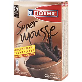 Super mousse ΓΙΩΤΗΣ σοκολάτα και κακάο (234g)