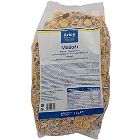 Δημητριακά ARION FOOD μούσλι φρούτων (1kg)