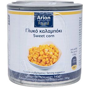 Κονσέρβα ARION FOOD καλαμπόκι σε κόκκους (3x340g)