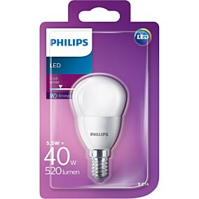 Λάμπα PHILIPS LED 5,5W E14 P45 λευκό φως