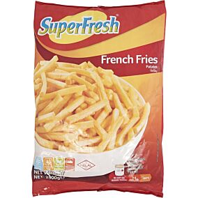 Πατάτες SUPER FRESH προτηγανισμένες κατεψυγμένες 9x9 (2,5kg)