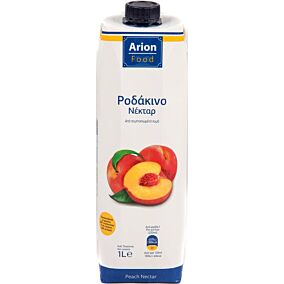 Χυμός ARION FOOD νέκταρ ροδάκινο (1lt)